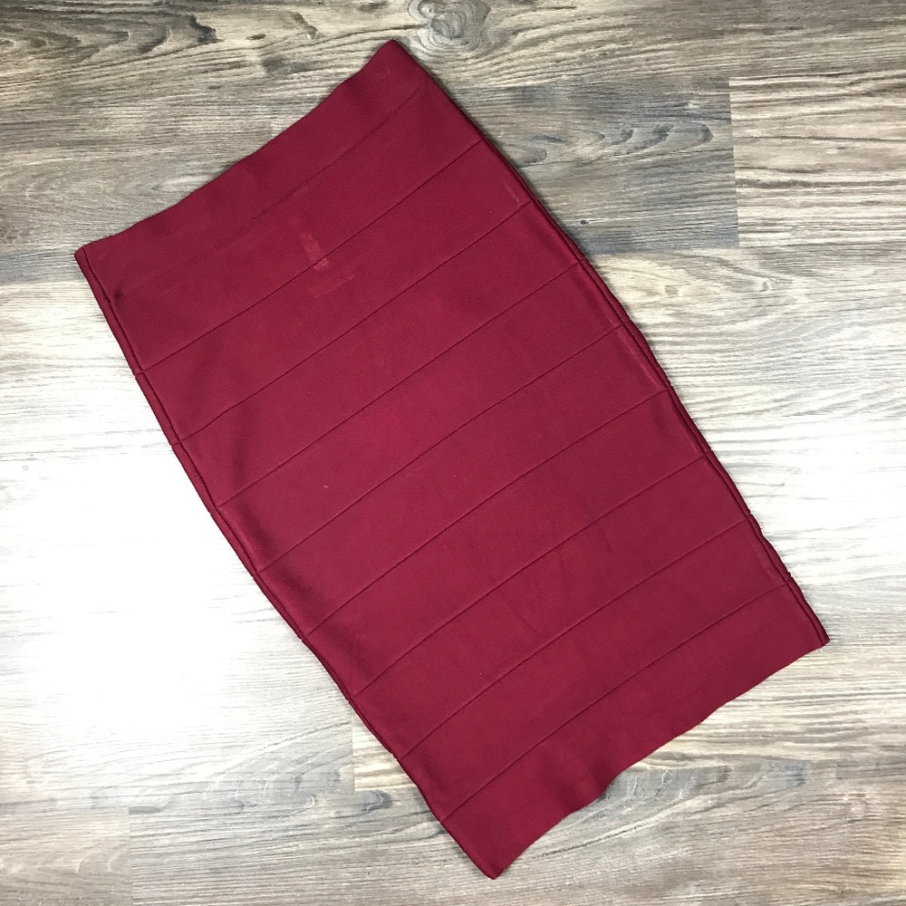 BCBG Bandage midi skirt